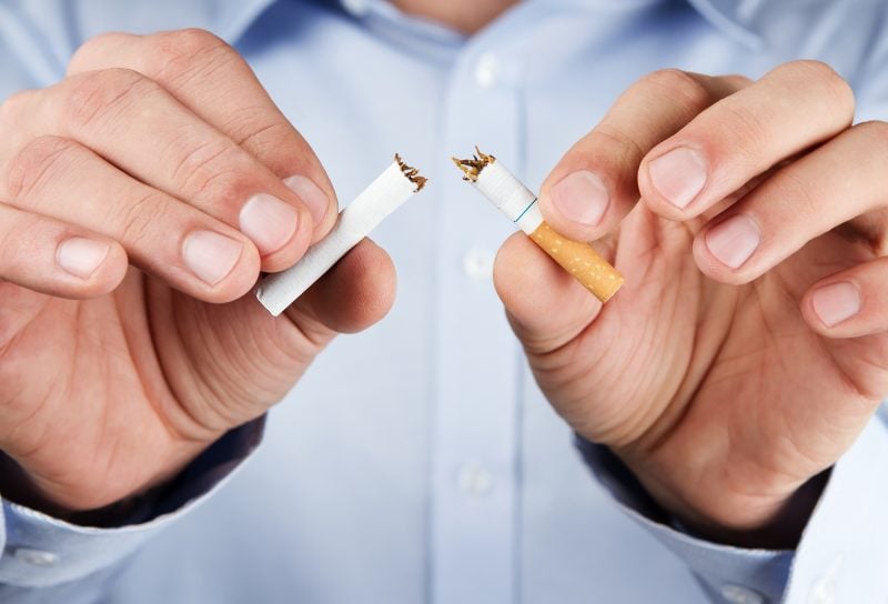 Quit smoking to improve hearing naturally